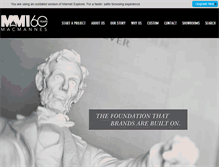 Tablet Screenshot of macmannes.com